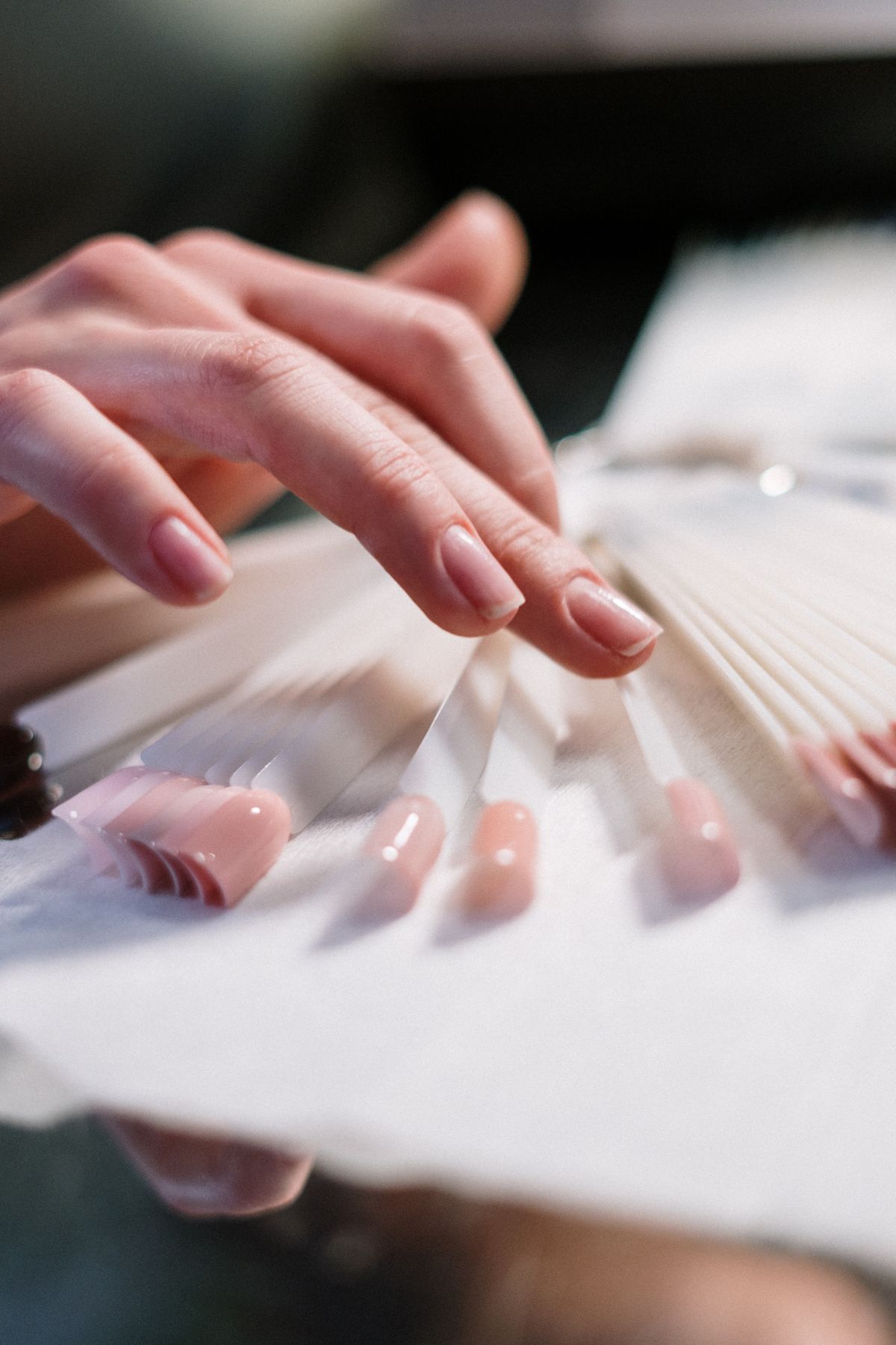 Nail care detail at Classic Nails